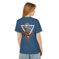 Unisex Snake & Rose Graphic Tee – Heavyweight Cotton