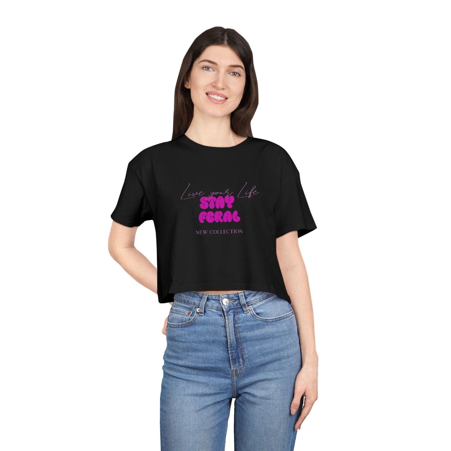 Women's Crop Tee – Stylisch, Bequem & Perfekt für den Sommer