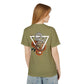 Unisex Snake & Rose Graphic Tee – Heavyweight Cotton
