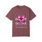 Butterfly Love Unisex Garment-Dyed T-Shirt | Inspirational Gift for Nature Lovers