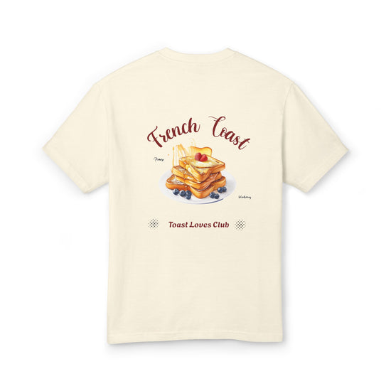 Unisex-T-Shirt aus stückgefärbter, schwerer Baumwolle – Vintage-Look & maximaler Komfort