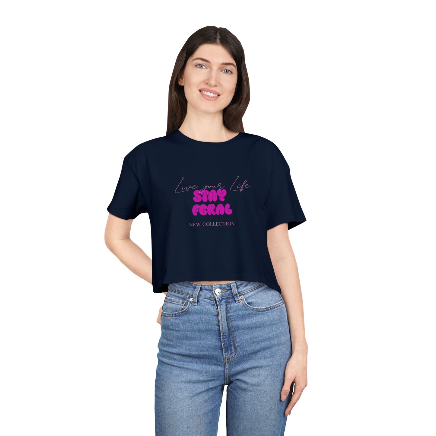 Women's Crop Tee – Stylisch, Bequem & Perfekt für den Sommer