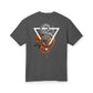 Unisex Snake & Rose Graphic Tee – Heavyweight Cotton