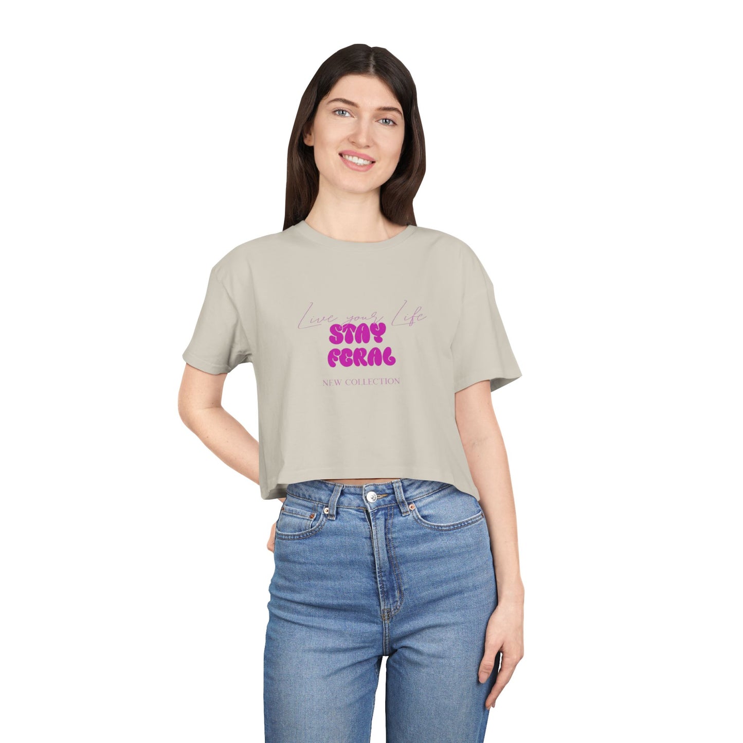 Women's Crop Tee – Stylisch, Bequem & Perfekt für den Sommer