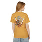 Unisex Snake & Rose Graphic Tee – Heavyweight Cotton