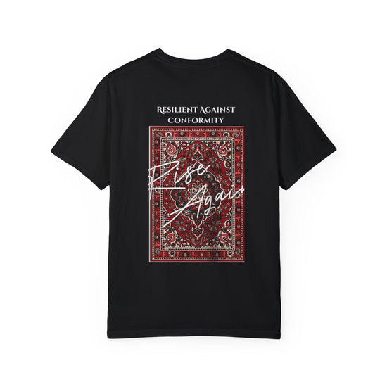 Unisex Rise Again Graphic T-Shirt - Resilient Against Conformity