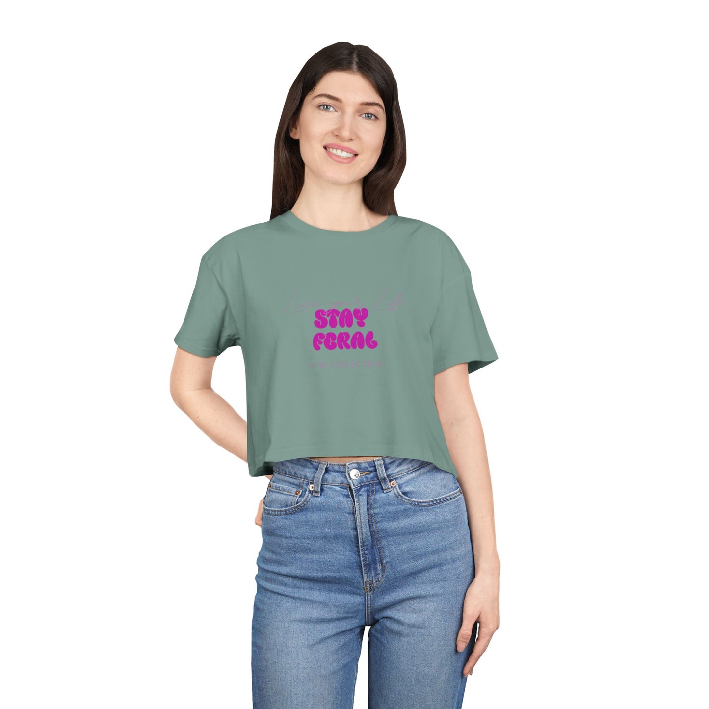 Women's Crop Tee – Stylisch, Bequem & Perfekt für den Sommer