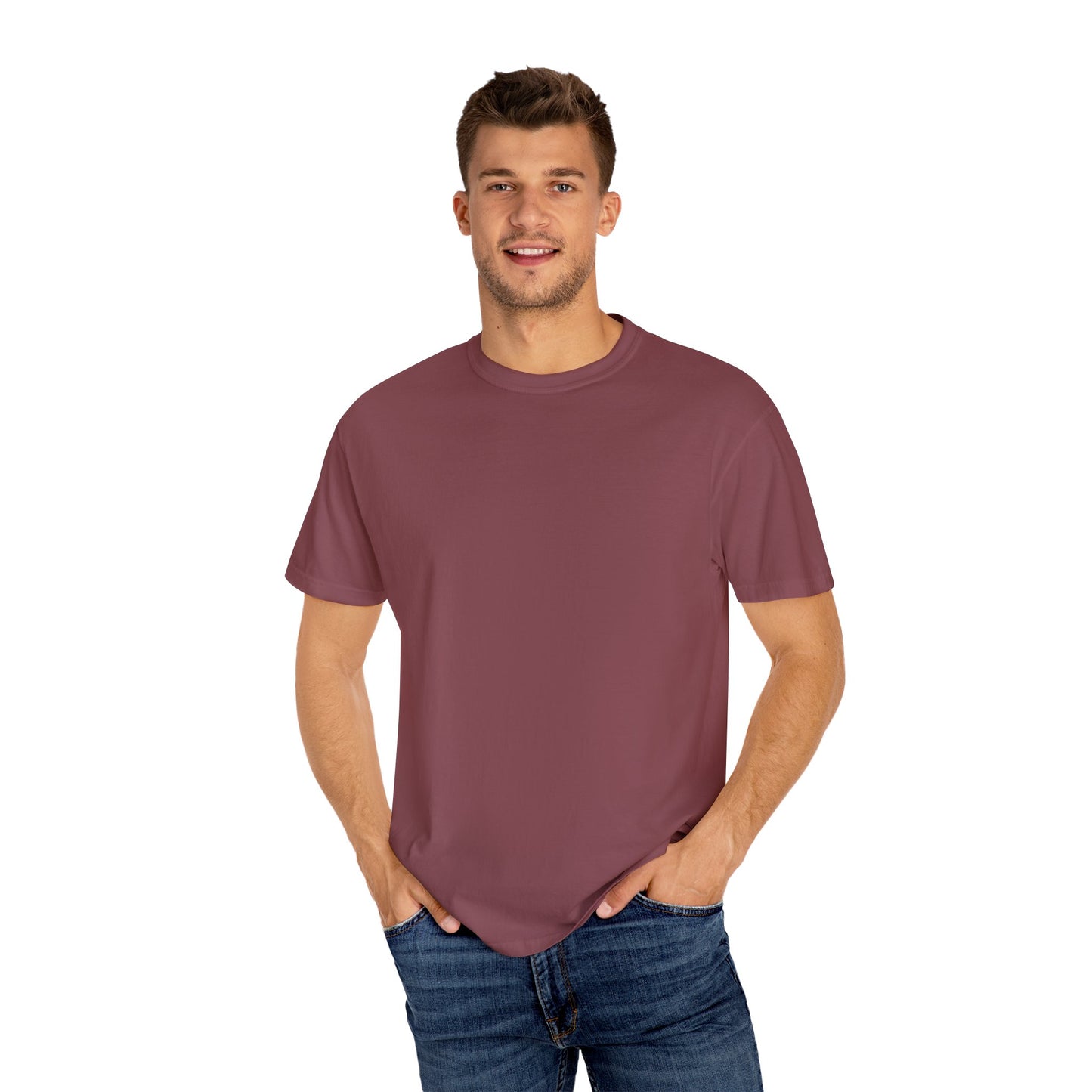 Garment-Dyed T-Shirt – Lässiger Luxus mit zeitlosem Charme