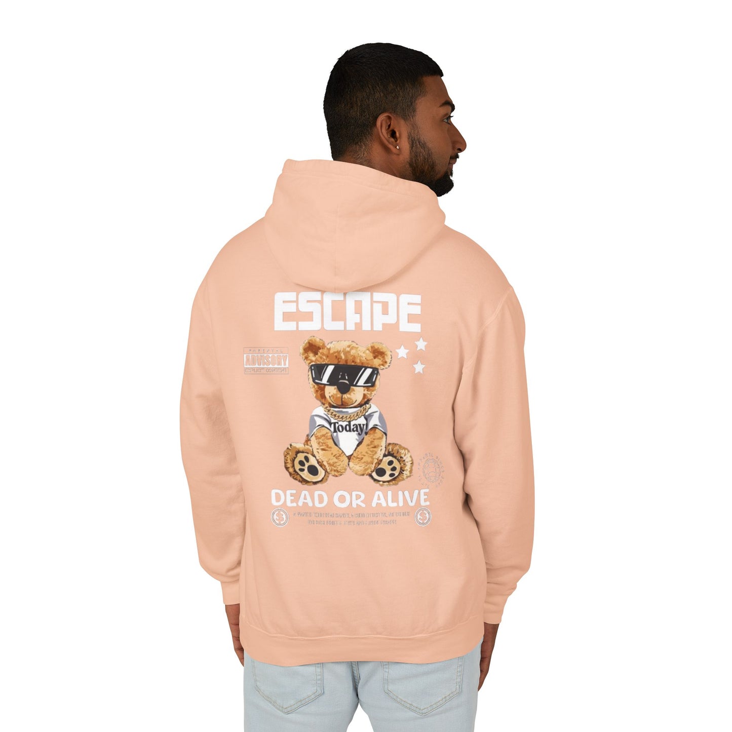 Unisex Lightweight Hooded Sweatshirt