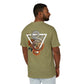 Unisex Snake & Rose Graphic Tee – Heavyweight Cotton