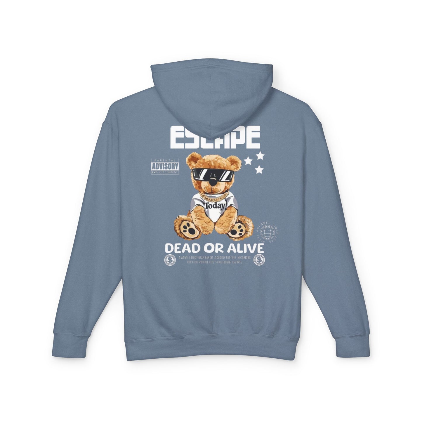 Unisex Lightweight Hooded Sweatshirt