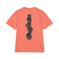 Unisex Snake Graphic Drop-Shoulder T-Shirt | Trendy Casual Wear