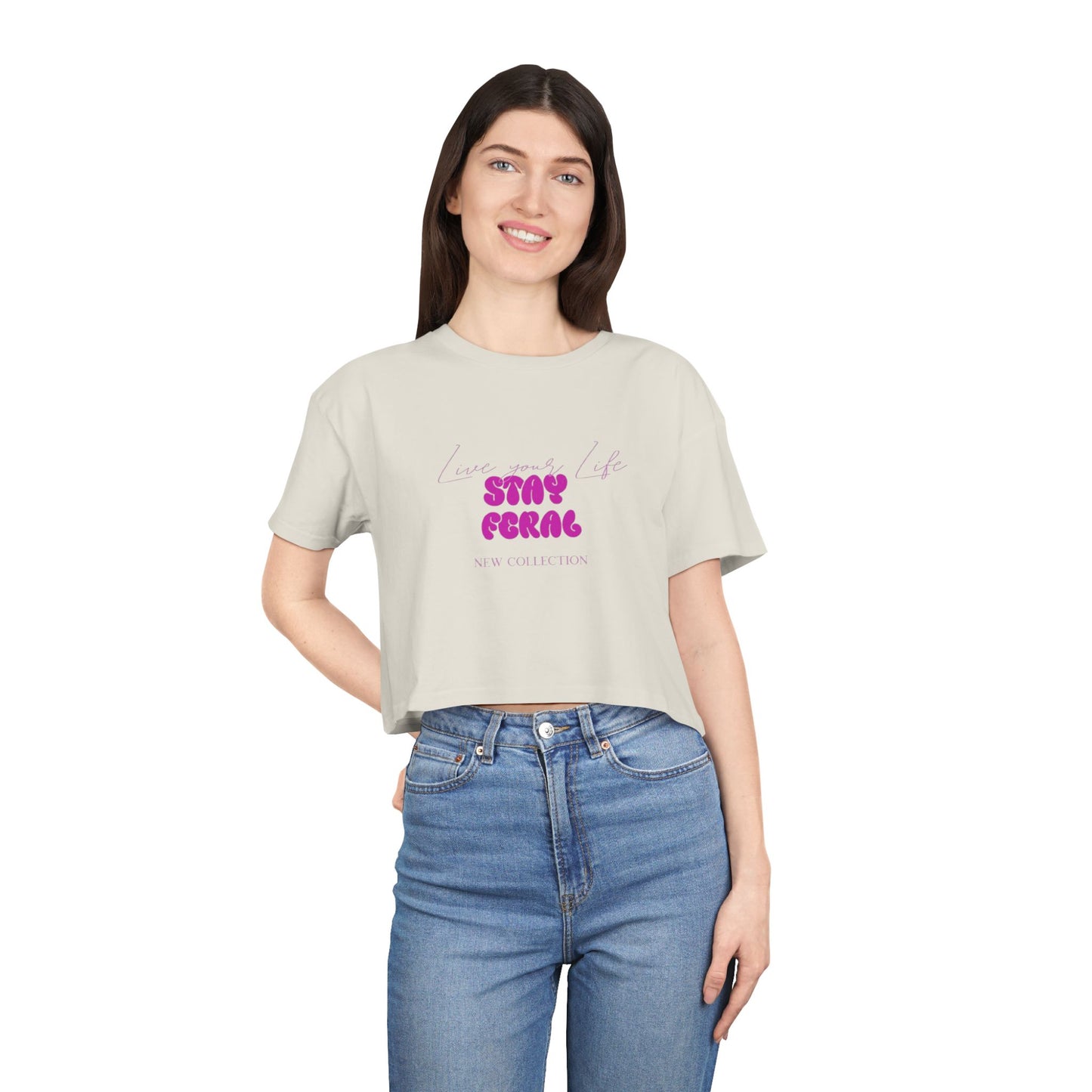 Women's Crop Tee – Stylisch, Bequem & Perfekt für den Sommer
