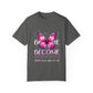 Butterfly Love Unisex Garment-Dyed T-Shirt | Inspirational Gift for Nature Lovers