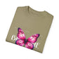 Butterfly Love Unisex Garment-Dyed T-Shirt | Inspirational Gift for Nature Lovers