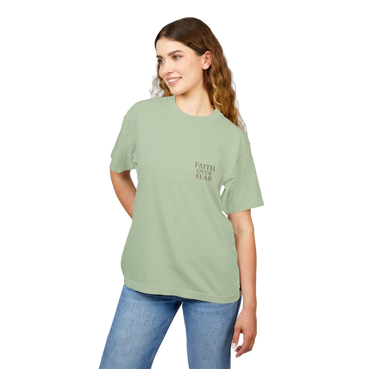 Faith Over Fear Unisex Urban Heavy Tee